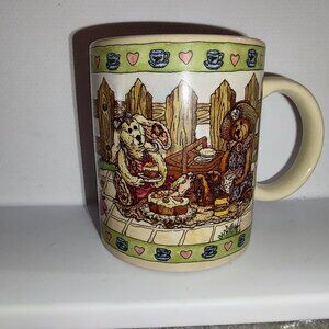 1998 Boyds Bear Friendship Coffee Mug Ceramic